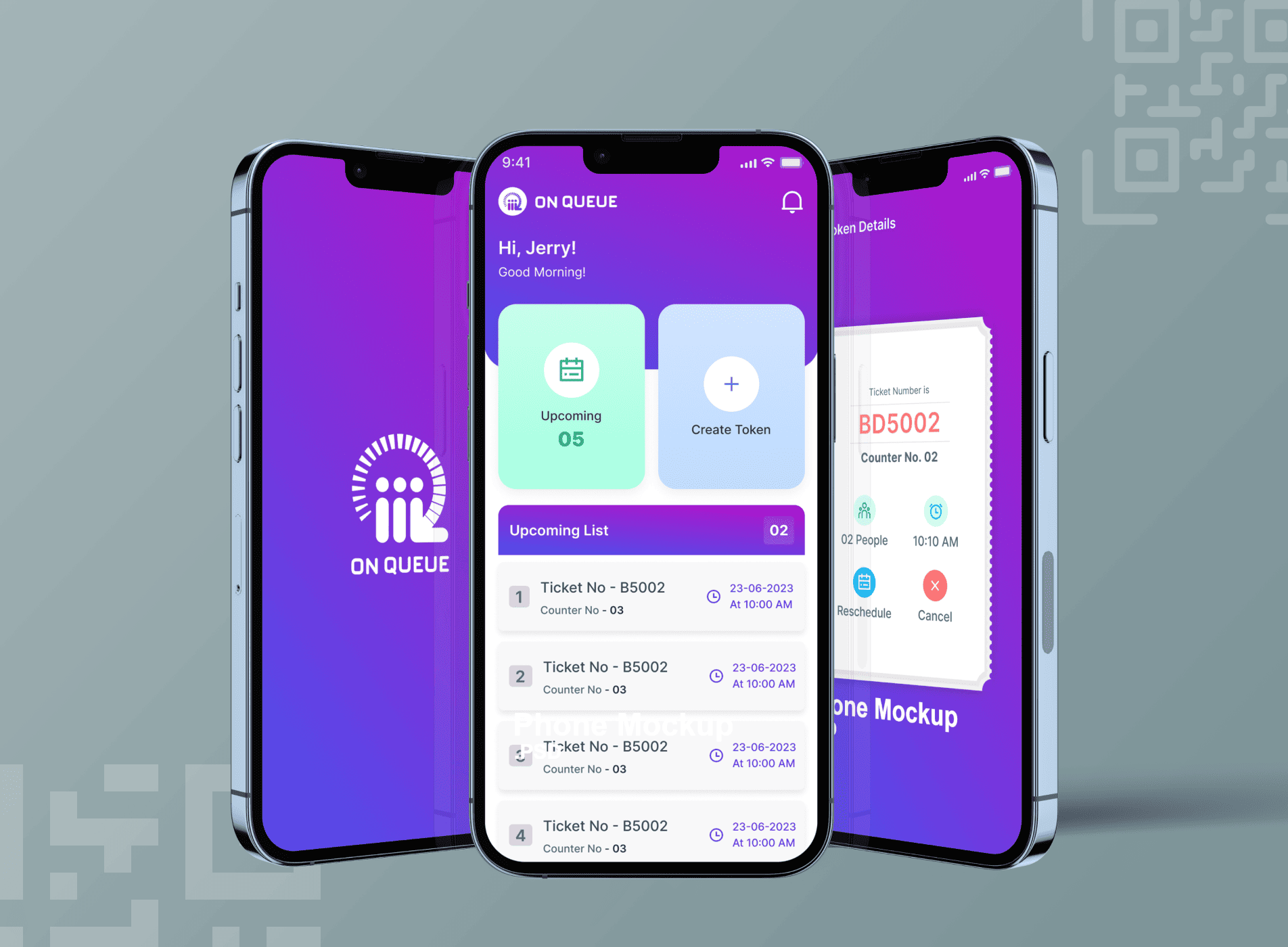 Queue Management System – Flutter v3.10 Android, IOS & Flutter Web