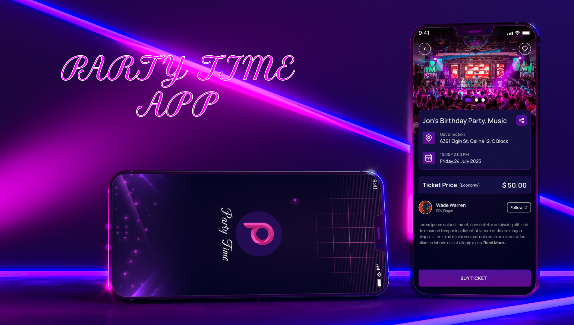 Event Management - Organize Events | Event Booking | Event Create | Buy Tickets Android & IOS application